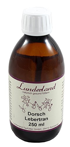 Lunderland - Dorschlebertran, 250 ml, 1er Pack (1 x 250 ml) von Lunderland