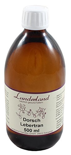 Lunderland - Dorschlebertran, 500 ml, 1er Pack (1 x 500 ml) von Lunderland