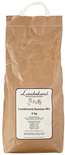 Lunderland - Gemüse Mix, getreidefrei, 5 kg, 1er Pack (1 x 5 kg) von Lunderland
