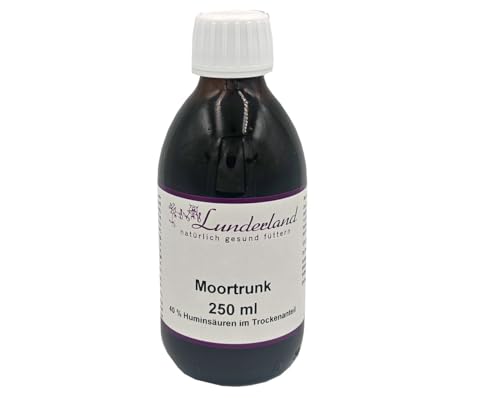 Lunderland Moortrunk 250ml Glasflasche + Dosierlöffel Einzelfuttermittel für Hunde und Katzen Barf Lunderland Moortrunk 250ml Glasflasche + Dosierlöffel Einzelfuttermittel für Hunde und Katzen Barf von Lunderland