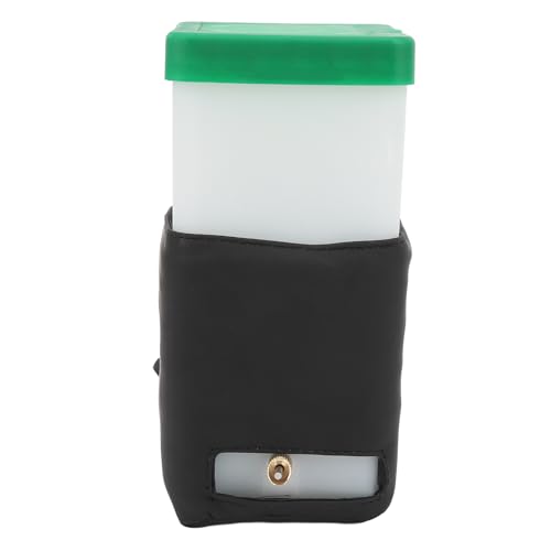 Luocute Beheizte Kaninchen-Wasserflasche, 1 L, Tropffreie Wasserflasche für Kleintiere, Kaninchen-Wasserspender, Beheizte Hamster-Wasserflasche mit Konstanter Temperatur für Kaninchen, von Luocute