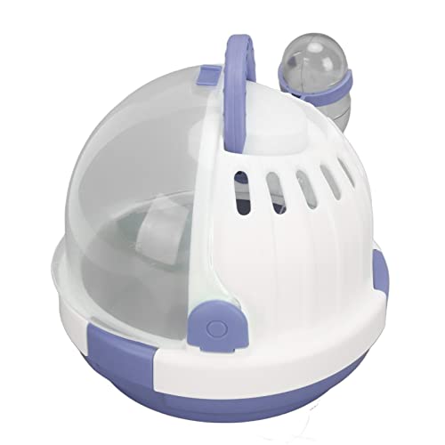 Hamsterkäfig, Einzigartiges Design, Tragbar, Kleintierkäfig mit Verschluss Oben, 180-Grad-Vordergrundfenster für Ratten, Igel, Kaninchen, Chinchillas, Hamster und Zuckergleiter Hamsterkäfig, Einzigartiges Design, Tragbar, Kleintierkäfig mit Verschluss Oben, 180-Grad-Vordergrundfenster für Ratten, Igel, Kaninchen, Chinchillas, Hamster und Zuckergleiter von Luocute