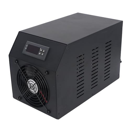 Luocute Aquarium Chiller 60L Fisch Tankkühler Stille mit Pumpe und Schlauch für Heimfisch -Garnelenzucht Aquakultur, 1/4 PS 16 Gallone Wasserkühlsystem für (EU -Stecker 220 V) von Luocute