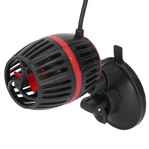 Luocute Aquarium-Wellenmacherpumpe mit Starker Magnetischer Saugbasis, Ultraleiser, um 360 Grad Drehbarer Tauchmotorkopf, Aquarium-Umwälzpumpe, Wellenmacherpumpe mit Variabler Frequenz von Luocute