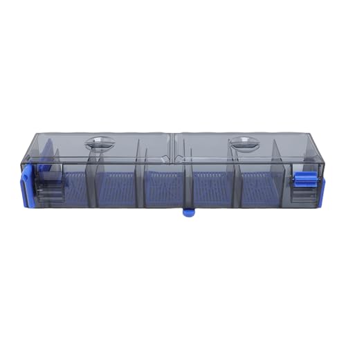 Luocute Aquariumfilter, Externer Filter für Aquarium Double Suspension Wasserfall Progressive Filtrationssystem Fischtank Am Filter Hängen (EU-Stecker 220V) von Luocute