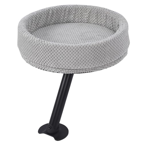 Luocute Cat Desk Barch, Bequemer Desktop -Anhang, Hängende Loungebereich Erhöhter Schreibtischnest, Im Innenmontage Montiertes Schreibtischbett für Büro, Reduzierung der Langeweile und von Luocute