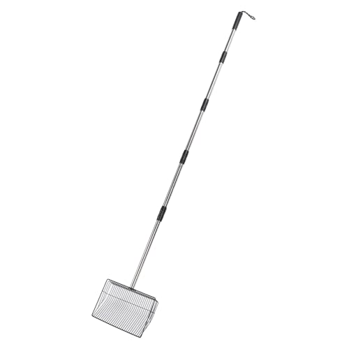 Luocute Chicken Poop Scooper, 9,8 X 6,7 X 2,4 Zoll Multifunktionaler Wurf -Saft -Schaufel, 201 Edelstahl Chicken Coop Müllschaufel Katzenstrauder -Schaufel mit 5 Erweiterbaren Griffen Luocute Chicken Poop Scooper, 9,8 X 6,7 X 2,4 Zoll Multifunktionaler Wurf -Saft -Schaufel, 201 Edelstahl Chicken Coop Müllschaufel Katzenstrauder -Schaufel mit 5 Erweiterbaren Griffen von Luocute