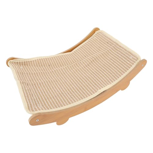 Hölzernes Katzenruhe-Lounge-Bett, Möbelschutz, Katzen-Hängemattenstuhl mit Verschleißfestem Sisal-Material, Großes Katzenkratzbett für den Innenbereich, Katzen-Hängematte für Hölzernes Katzenruhe-Lounge-Bett, Möbelschutz, Katzen-Hängemattenstuhl mit Verschleißfestem Sisal-Material, Großes Katzenkratzbett für den Innenbereich, Katzen-Hängematte für von Luocute