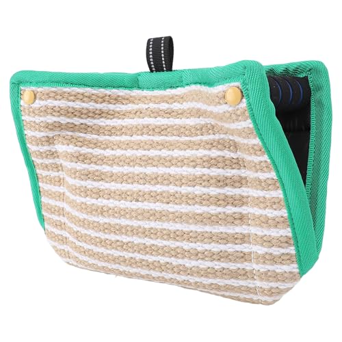 Luocute Hundebeißkeile, Sicheres Beißkissen Toughs Jute-Schlepperspielzeug für Mittelgroße Hunde für das Tauziehen-Welpentraining, Hundebeißkissen, Effektives Training, Abriebfestes Luocute Hundebeißkeile, Sicheres Beißkissen Toughs Jute-Schlepperspielzeug für Mittelgroße Hunde für das Tauziehen-Welpentraining, Hundebeißkissen, Effektives Training, Abriebfestes von Luocute