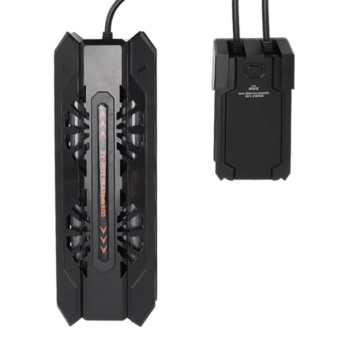 Luocute Taucherheizungsheizung, Intelligenter Konstanter Temperatur Automatischer Strom Außerhalb des Guard Aquariumheizung mit Externer LED (ZY-2025A-800W EU -Stecker 220 V) von Luocute