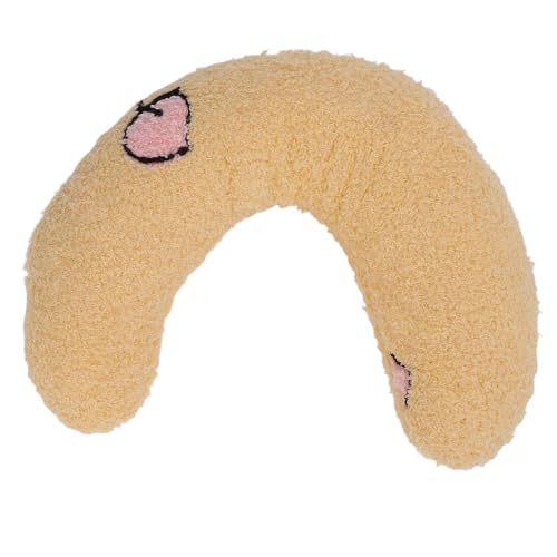 Luocute U-förmiges Nackenkissen für Hunde und Katzen, Halber Donut, Flauschiges, Beruhigendes Spielzeug für Haustiere, Weiches Hundebettkissen, Maschinenwaschbar, Süßes Luocute U-förmiges Nackenkissen für Hunde und Katzen, Halber Donut, Flauschiges, Beruhigendes Spielzeug für Haustiere, Weiches Hundebettkissen, Maschinenwaschbar, Süßes von Luocute