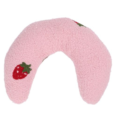 Luocute U-förmiges Nackenkissen für Hunde und Katzen, Halber Donut, Flauschiges, Beruhigendes Spielzeug für Haustiere, Weiches Hundebettkissen, Maschinenwaschbar, Süßes Luocute U-förmiges Nackenkissen für Hunde und Katzen, Halber Donut, Flauschiges, Beruhigendes Spielzeug für Haustiere, Weiches Hundebettkissen, Maschinenwaschbar, Süßes von Luocute