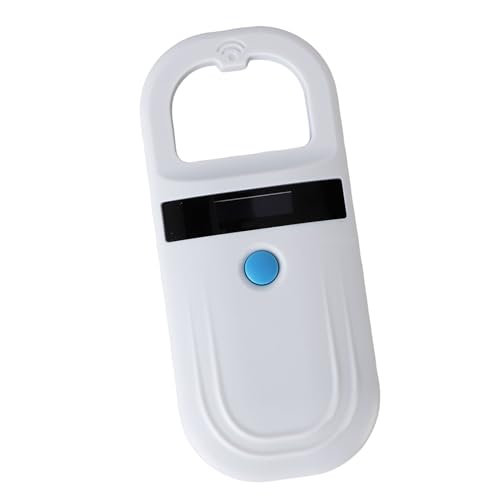 Luocute Wiederaufladbare FDX B Emid Animal Handheld Reader, PET ID Microchip -Scanner und Chipregistrierung, Microchip -Scanner 1000 Datensätze Wiederaufladbar BT Handheld Animal Chip (Typ 1) von Luocute