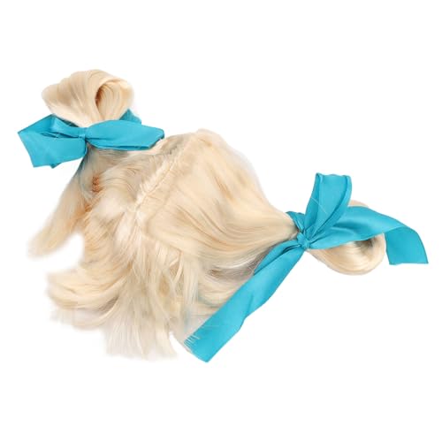 Lustige Haustier-Perücke, Hundekatzen-Perücken, Nylonfaser, Blondes Haustierkostüm, Weihnachten, Halloween, Heiligtümer-Tag, Party, Cosplay-Perücke für Kleine Hunde und Katzen Lustige Haustier-Perücke, Hundekatzen-Perücken, Nylonfaser, Blondes Haustierkostüm, Weihnachten, Halloween, Heiligtümer-Tag, Party, Cosplay-Perücke für Kleine Hunde und Katzen von Luocute