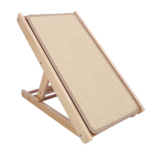 Schräge, Abgewinkelte Katzenkratzerrampe, 20,47 X 11,22 Zoll, Kiefernholz, Katzenkratzbrett, Höhenverstellbar, Katzenkratzpad, Bett für Katzen Im Innenbereich, Kätzchen, Schräge, Abgewinkelte Katzenkratzerrampe, 20,47 X 11,22 Zoll, Kiefernholz, Katzenkratzbrett, Höhenverstellbar, Katzenkratzpad, Bett für Katzen Im Innenbereich, Kätzchen, von Luocute