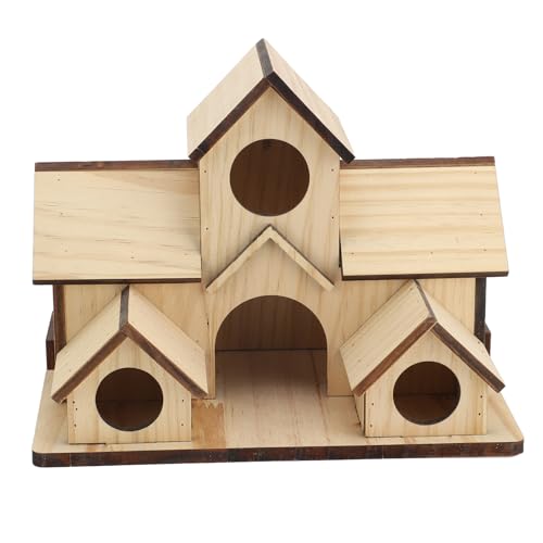 Unbemalte Hängende Hölzerne Vogelhausdekor, Unfertiges Vogelhaus Zum Malen, Gummiholzschlafnest Mini Vogelheime für DIY -Kunsthandwerk, Innengarten Im Freien, Leicht zu Malen Unbemalte Hängende Hölzerne Vogelhausdekor, Unfertiges Vogelhaus Zum Malen, Gummiholzschlafnest Mini Vogelheime für DIY -Kunsthandwerk, Innengarten Im Freien, Leicht zu Malen von Luocute