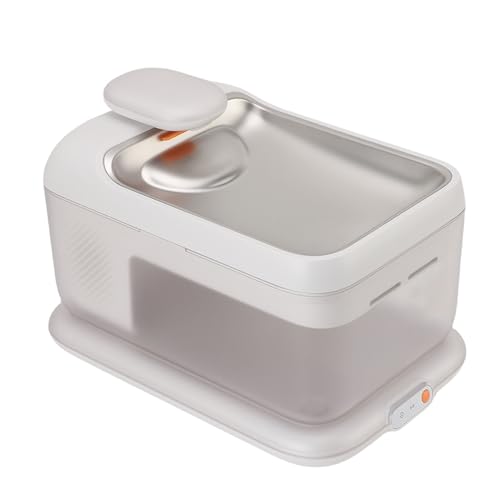 Wireless Cat Water Fountain Edelstahl, 152 Unzen 4,5 -l -Katzenbrunnenbatterie Betrieben, Kabelloser Haustierwasserspender für Hunde mit Sanfter Kreislauf, Ultra -Stillpumpe Wireless Cat Water Fountain Edelstahl, 152 Unzen 4,5 -l -Katzenbrunnenbatterie Betrieben, Kabelloser Haustierwasserspender für Hunde mit Sanfter Kreislauf, Ultra -Stillpumpe von Luocute