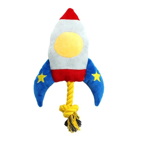 Luojuny Entspannendes Hundespielzeug Hundespielzeug Haustierspielzeug Cartoon Flugzeug Raketenform Hunde Katzen Plüschpuppe Bissfest Haustier Quietschspielzeug Haustierbedarf B Luojuny Entspannendes Hundespielzeug Hundespielzeug Haustierspielzeug Cartoon Flugzeug Raketenform Hunde Katzen Plüschpuppe Bissfest Haustier Quietschspielzeug Haustierbedarf B von Luojuny