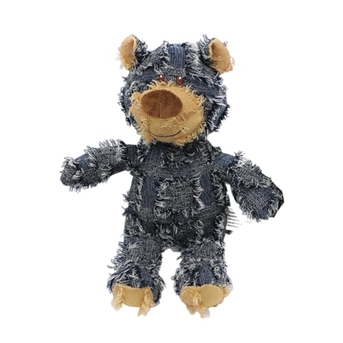Luojuny Hundekauspielzeug für schwere Kauer Haustier Plüschbär Spielzeug Sanft Langlebig Multifunktionales Kauspielzeug für Hunde Bär Design Hund Kauspielzeug Blau S Luojuny Hundekauspielzeug für schwere Kauer Haustier Plüschbär Spielzeug Sanft Langlebig Multifunktionales Kauspielzeug für Hunde Bär Design Hund Kauspielzeug Blau S von Luojuny
