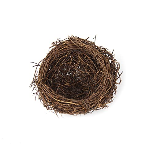Luojuny Ostervogelnest Entzückende feine Verarbeitung Kompaktes Osterparty Vogelnest Dekor für Baum 8cm von Luojuny
