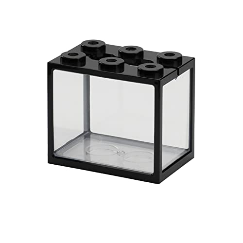 Luojuny Pet Box Burr Free Erstellen Sie Vitalität Kunststoff Landschaft Algen Rasse Aquatics Aquarium Haushaltsbedarf Schwarz von Luojuny