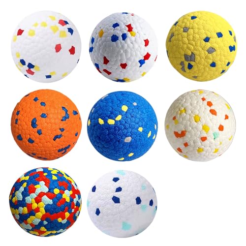 Luojuny Pet Molar Toy Dog Tething Toy 2pcs Pet Toy Bissfest Teeth Grinding Dog Toy Balls Interactive Colorful Pet Chew Ball Pet Supplies Random Color L von Luojuny