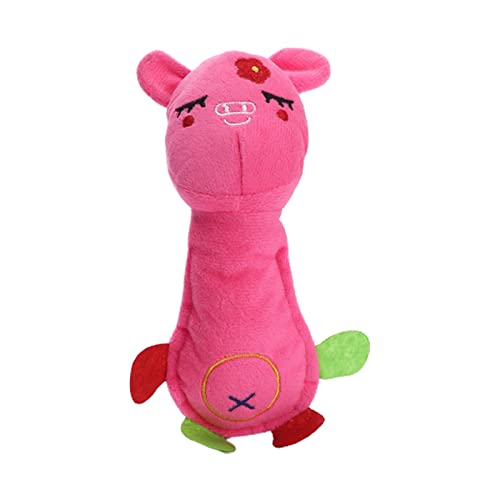 Luojuny Quietschendes Hundespielzeug für Hunde, bezauberndes Aussehen, beruhigend, langlebig, Cartoon-Tier, quietschendes Spielzeug, interaktives Plüschpuppe, Haustierprodukt, kleines Schwein Luojuny Quietschendes Hundespielzeug für Hunde, bezauberndes Aussehen, beruhigend, langlebig, Cartoon-Tier, quietschendes Spielzeug, interaktives Plüschpuppe, Haustierprodukt, kleines Schwein von Luojuny