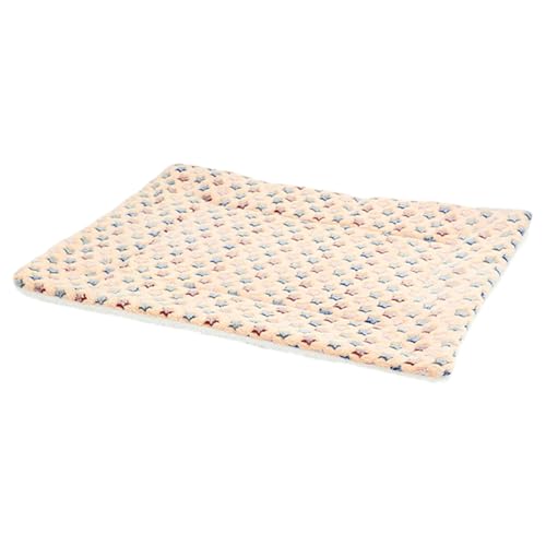 Luojuny Vielseitige Haustiermatte, weiche Katzenbett-Matten, Isomatte, doppelseitig, leicht zu reinigen, Sternmuster, verdicktes Pad für Katzen, kleine Hunde, Haustiermatte, Gelb, XL Luojuny Vielseitige Haustiermatte, weiche Katzenbett-Matten, Isomatte, doppelseitig, leicht zu reinigen, Sternmuster, verdicktes Pad für Katzen, kleine Hunde, Haustiermatte, Gelb, XL von Luojuny