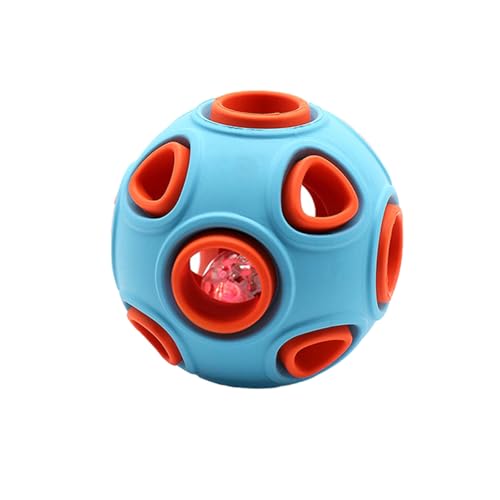 Luojuny Zähneknirschen Haustier Spielzeug mit eingebautem Ton oder Licht Molar Interaktiver Hund Kauball Langlebig für Große Hunde Lindert Langeweile Reinigungsgeräusch/Hellblau A Luojuny Zähneknirschen Haustier Spielzeug mit eingebautem Ton oder Licht Molar Interaktiver Hund Kauball Langlebig für Große Hunde Lindert Langeweile Reinigungsgeräusch/Hellblau A von Luojuny