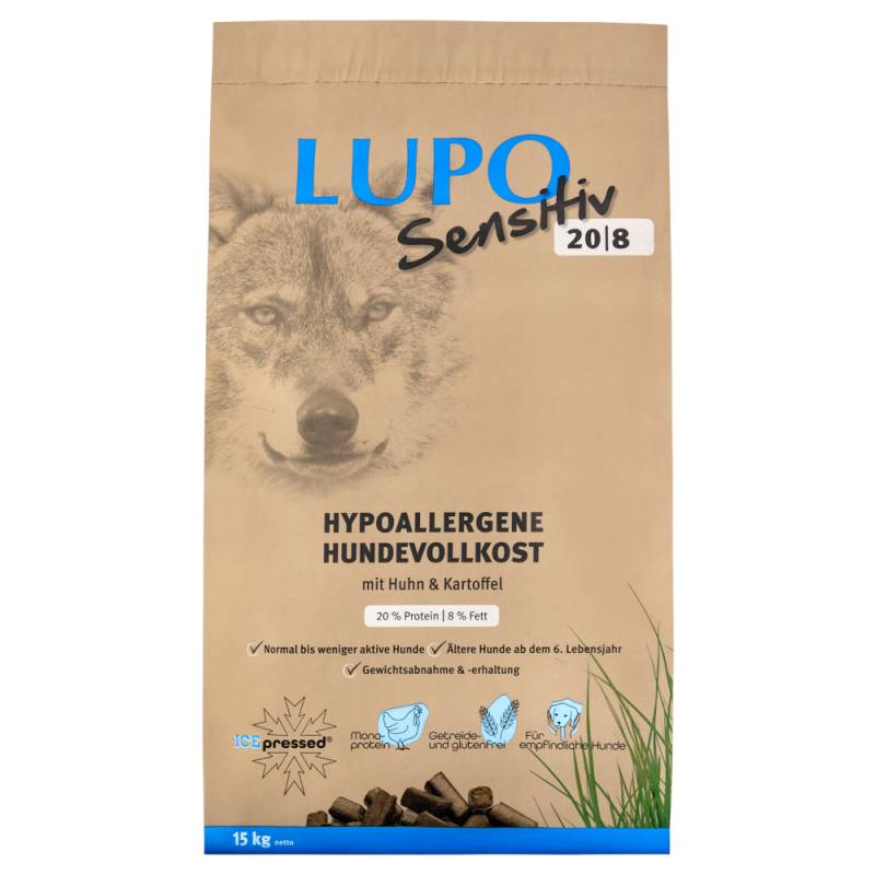 LUPO Sensitiv 20/8 - Sparpaket: 2 x 15 kg LUPO Sensitiv 20/8 - Sparpaket: 2 x 15 kg von Lupo sensitiv