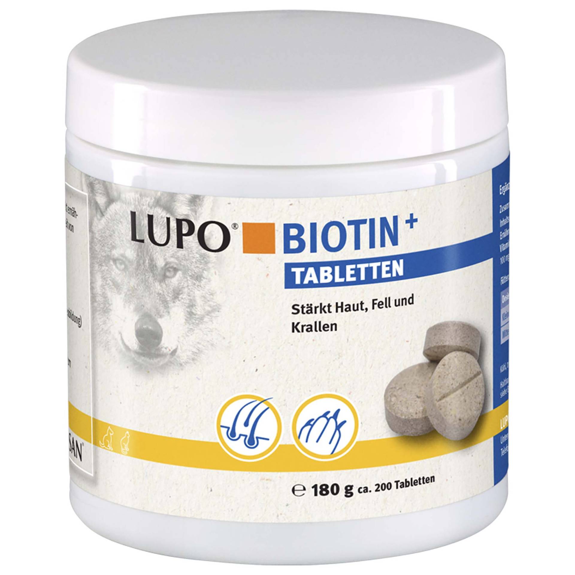 LUPO Biotin+ - 180 g (ca. 200 Tabletten) von Luposan