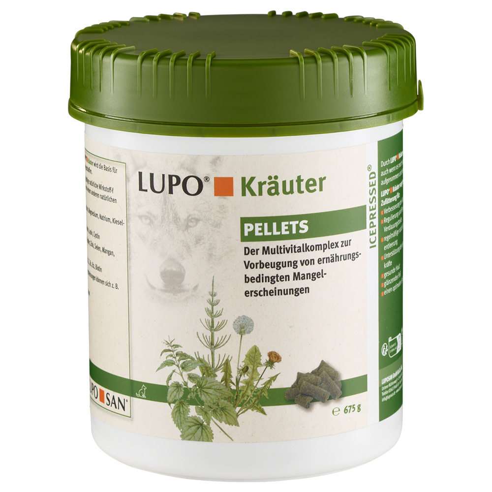 LUPO Kräuter Pellets - 675 g von Luposan