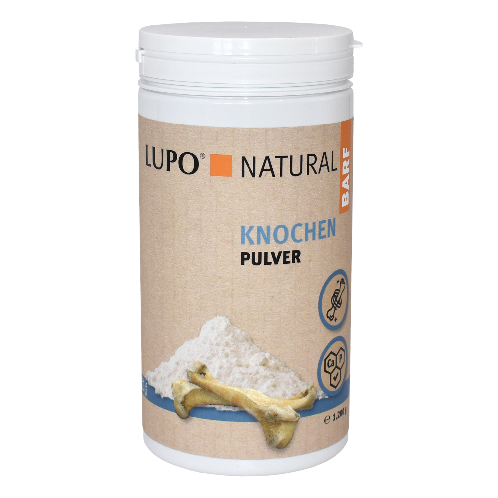 LUPO NATURAL BARF Knochenpulver - 1,2 kg LUPO NATURAL BARF Knochenpulver - 1,2 kg von Luposan