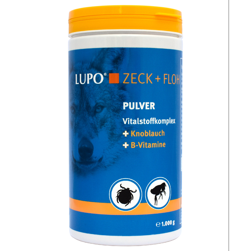 LUPO Zeck + Floh - Sparpaket: 2 x 1000 g von Luposan
