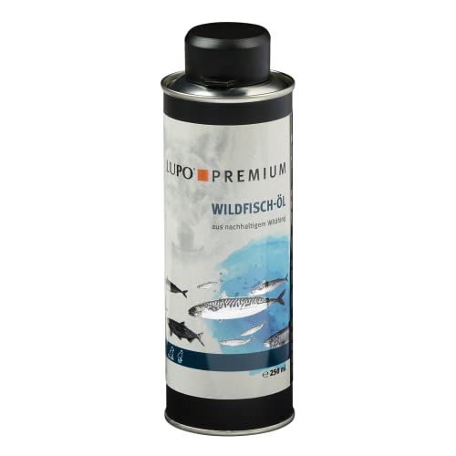 Luposan Lupo Premium Wildfisch-Öl aus nachhaltigem Wildfang (250 ml) von Luposan