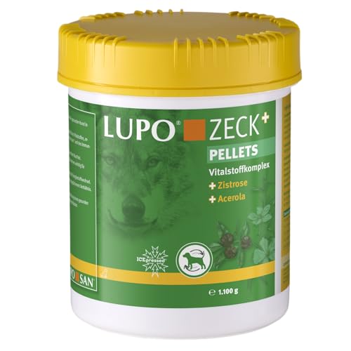 Lupo ZECK+ Ergänzungsfutter mit Cistus incanus & Acerola, 1100 g Lupo ZECK+ Ergänzungsfutter mit Cistus incanus & Acerola, 1100 g von Luposan