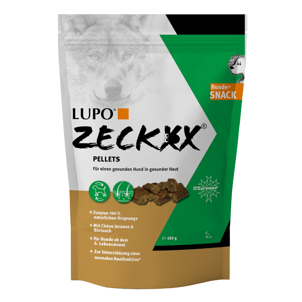 Lupo ZECKXX Snack für Hunde - 325 g Lupo ZECKXX Snack für Hunde - 325 g von Luposan