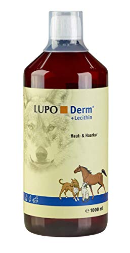 Luposan 33319 Hundefutter Lupo Derm Haut- und Haarkur 1000 ml von Luposan