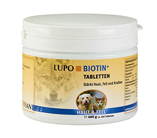 Luposan Biotin+ Tabletten für Hunde (400 g) von Luposan