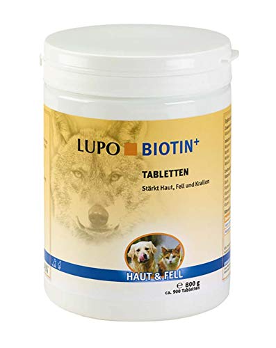 Luposan Biotin + Tabletten für Hunde (800 g) von Luposan