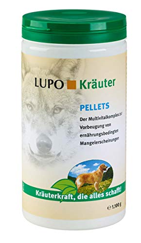 Luposan Kräuter Pellets für Hunde (1100 g) von Luposan