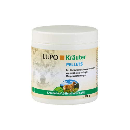 Luposan Kräuter Pellets für Hunde (180 g) von Luposan