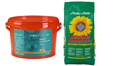 Luposan Lupo Gelenk 30 PELLETS 2700g + 1,5kg NaturNah Hundefutter gratis!!! von Luposan