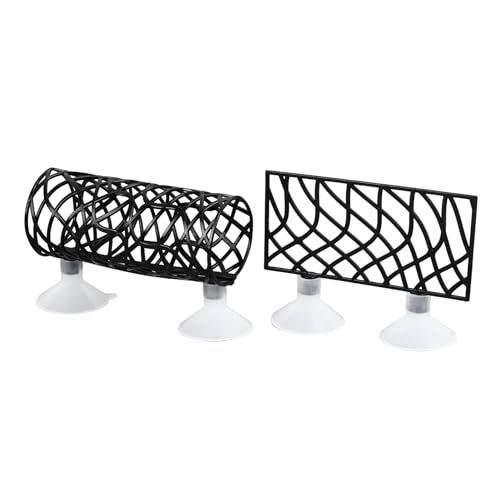 Fischbetttunnel, Hohllochdesign mit Kleinen Löchern, Fischversteck-Ruherohr mit Saugnapf, Erstklassige Verarbeitung, PE-Kunststoffmaterial, für den Einsatz in Aquarien und Fischbetttunnel, Hohllochdesign mit Kleinen Löchern, Fischversteck-Ruherohr mit Saugnapf, Erstklassige Verarbeitung, PE-Kunststoffmaterial, für den Einsatz in Aquarien und von Luqeeg