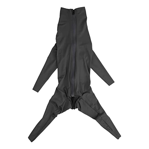 Hundestrampler Chirurgischer Genesungsanzug, Hunde-Overall mit Voller Bedeckung Elastischer Anti-Shedding-Bodysuit Hunde-Pyjama-Overall für Postoperative Eingriffe (XXL) von Luqeeg