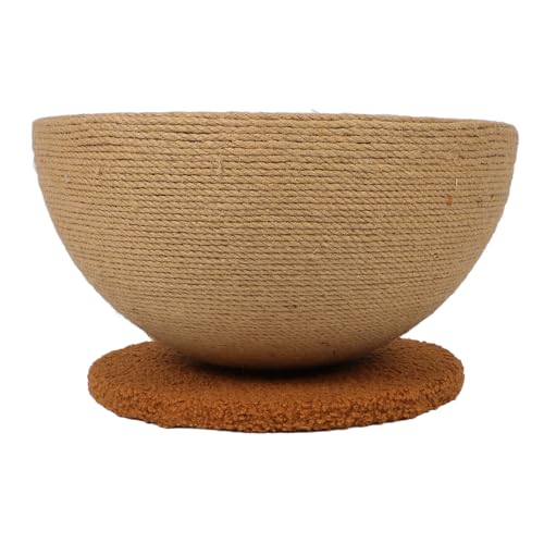 Katzenkratzbrett für Kätzchen, 2 in 1 Sisal-Kratzbett für Katzen Multifunktionales rundes Katzenkratzbett Katzenkratzmatte Schale zum Kratzen, Ausruhen, Spielen (Ausgewogener Katzenkratzbrett für Kätzchen, 2 in 1 Sisal-Kratzbett für Katzen Multifunktionales rundes Katzenkratzbett Katzenkratzmatte Schale zum Kratzen, Ausruhen, Spielen (Ausgewogener von Luqeeg
