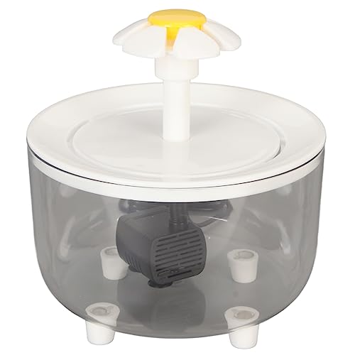 Katzenwasserbrunnen, Automatischer Katzenwasserspender, Leiser Haustierwasserbrunnen, Haustierblume, Automatischer Zirkulationswasserspender für Katzenhunde, Leicht zu Reinigen Katzenwasserbrunnen, Automatischer Katzenwasserspender, Leiser Haustierwasserbrunnen, Haustierblume, Automatischer Zirkulationswasserspender für Katzenhunde, Leicht zu Reinigen von Luqeeg