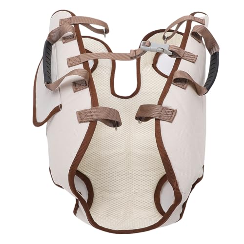 Luqeeg Einstellbare Pet Lift Harness Breathable Pet Straps Sling Carrier mit Leine Schulter für Kleine Katzen und Hunde Outing Weit Verbreitet für Walking Traveling, Lightweight (M) von Luqeeg