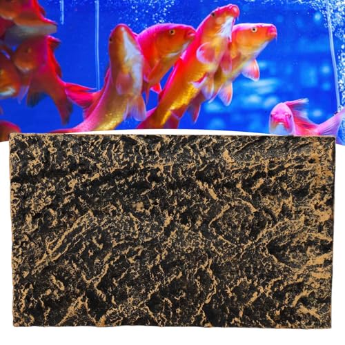 Luqeeg Felsen-Terrarium-Hintergrund, Hochsimulierter PU-Reptilien-3D-Wandhintergrund, Lebensraum-Kletterbrett-Dekoration, Geeignet für Bartagamen, Frosch, Leopard, Gecko, Schildkröte Luqeeg Felsen-Terrarium-Hintergrund, Hochsimulierter PU-Reptilien-3D-Wandhintergrund, Lebensraum-Kletterbrett-Dekoration, Geeignet für Bartagamen, Frosch, Leopard, Gecko, Schildkröte von Luqeeg
