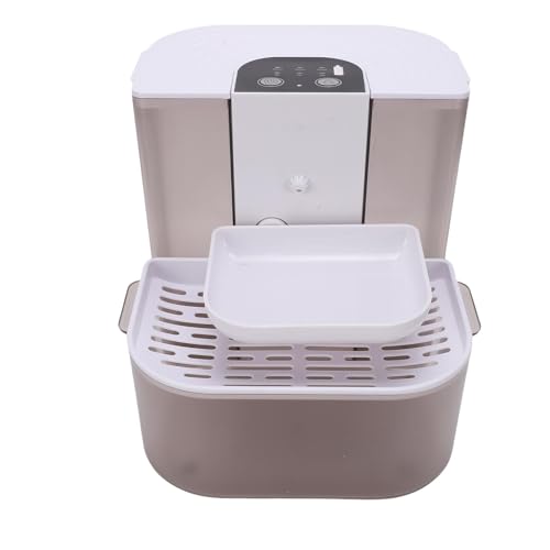 Luqeeg Intelligenter Wasserspender für Haustiere mit Automatischem Zirkulationssystem, Konstant Beheizter Funktion Wasserbrunnen mit Fernbedienung für Hunde und Katzen Zu Hause von Luqeeg